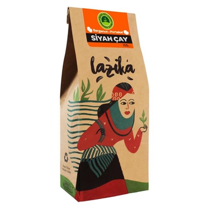 LAZİKA BERGAMOT PORTAKAL SİYAH ÇAY 350GR