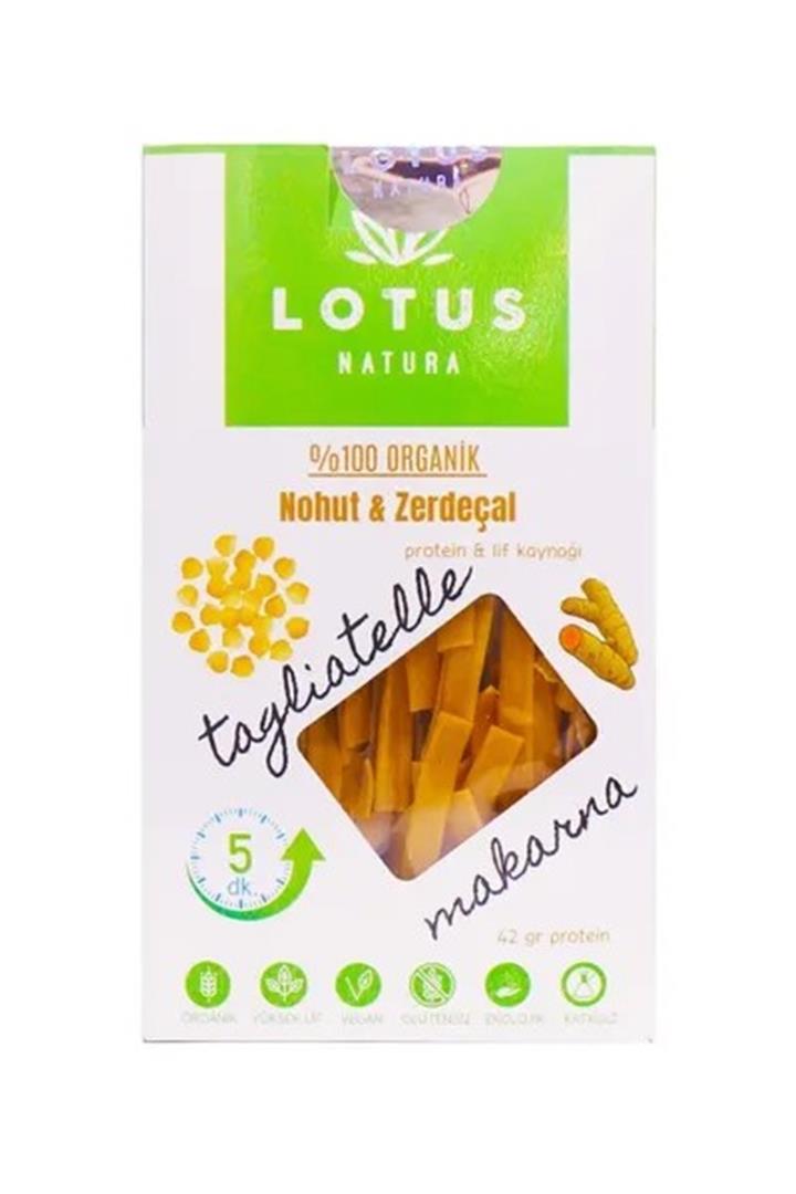 LOTUS ORGANİK NOHUT ZERDEÇAL TAGLİATELLE 200 GR