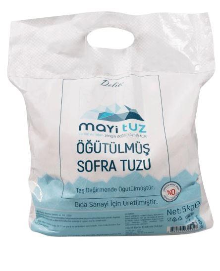 MAYİ ÖĞÜTÜLMÜŞ SOFRA TUZU 5 KG
