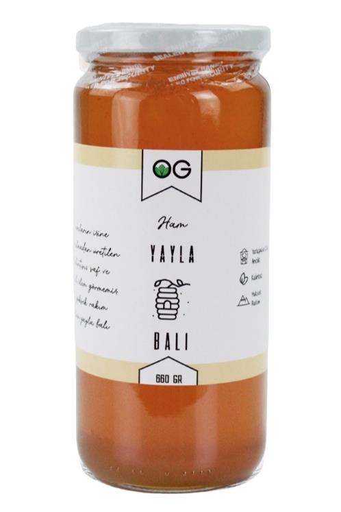 OG HAM YAYLA ÇİÇEK BALI  660 GR