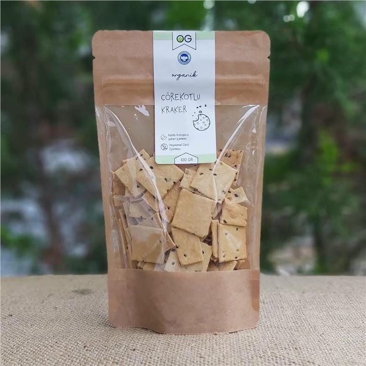 OG ORGANİK ÇÖREKOTLU KRAKER 100 GR