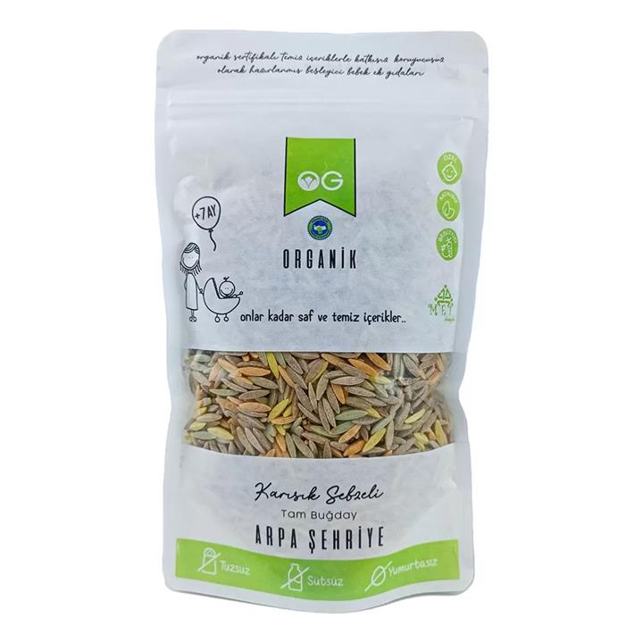 OG ORGANİK KARIŞIK SEBZELİ  ARPA ŞEHRİYE 250 GR