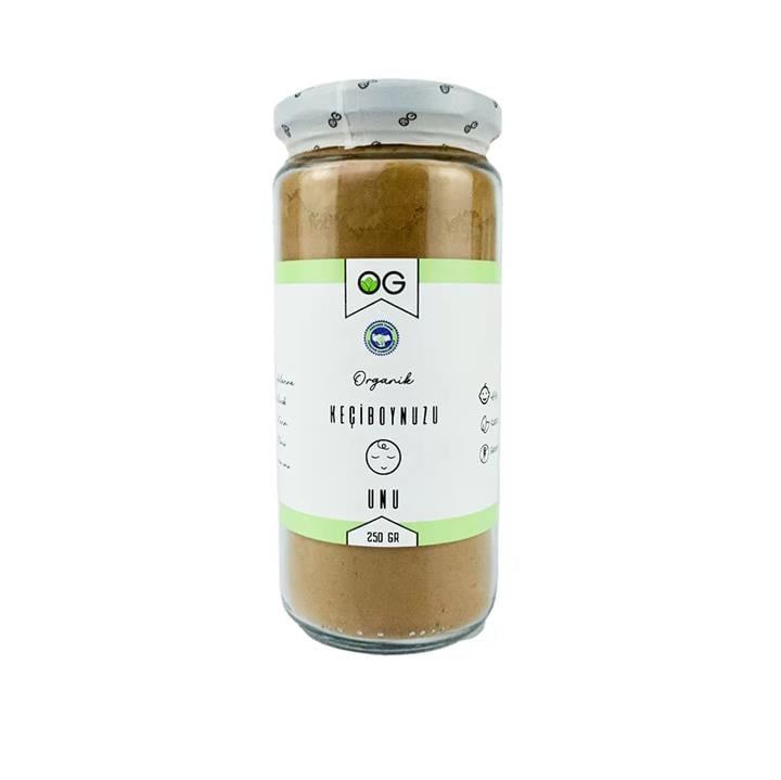 OG ORGANİK KEÇİBOYNUZU UNU 250 GR