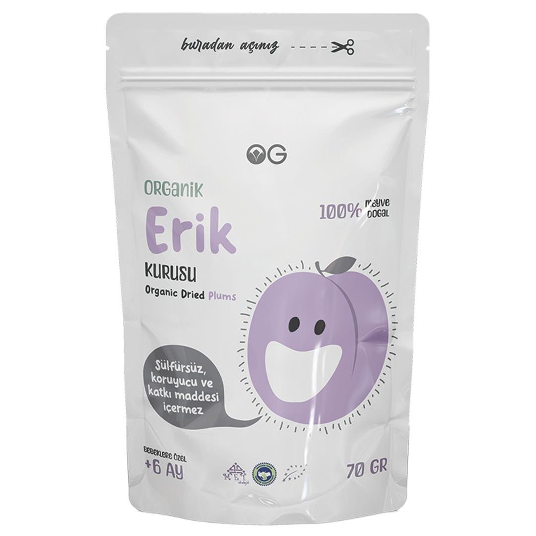 OG ORGANİK KURU ERİK 70 GR