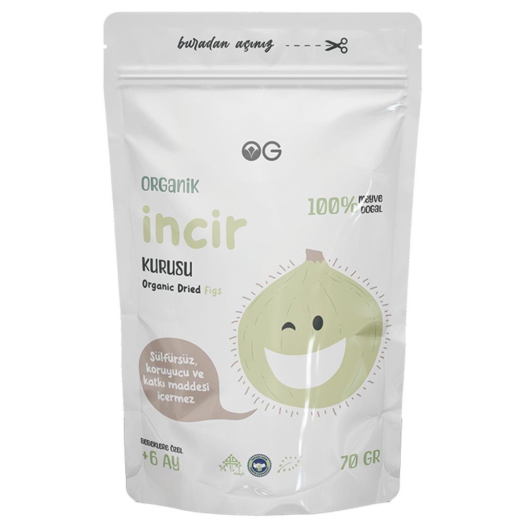 OG ORGANİK KURU İNCİR 70 GR