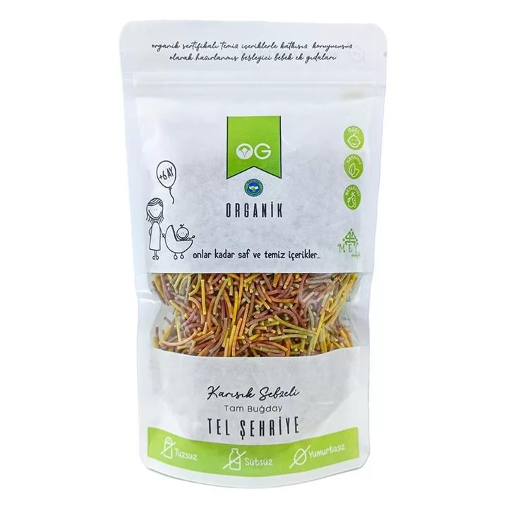 OG ORGANİK SEBZELİ TEL ŞEHRİYE 200 GR