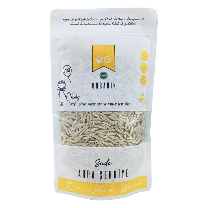 OG ORGANİK SÜTSÜZ YUMURTASIZ ARPA ŞEHRİYE 250 GR