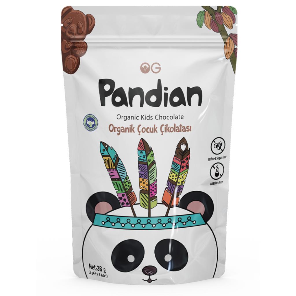 OG PANDİAN ORGANİK ÇOCUK ÇİKOLATASI 36 GR