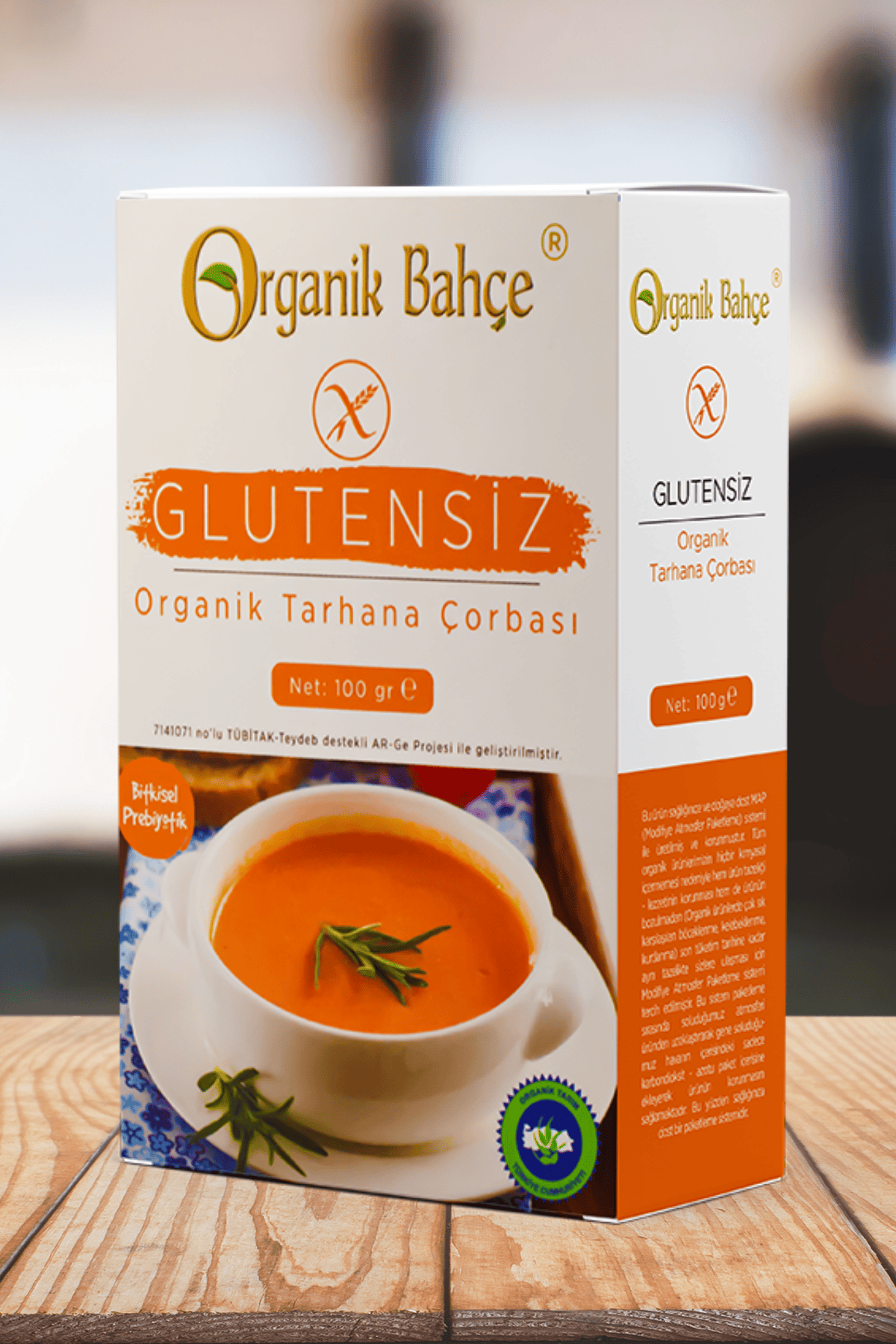 ORGANİK BAHÇE GLUTENSİZ ORGANİK TARHANA ÇORBASI 100 GR