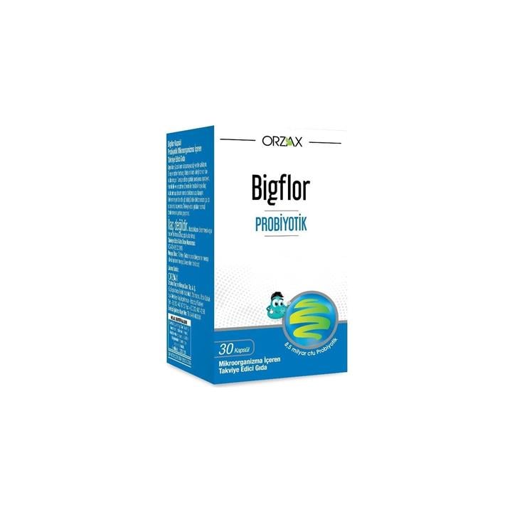 ORZAX OCEAN BİGFLOR PROBİOTİC 30 KAPSÜL