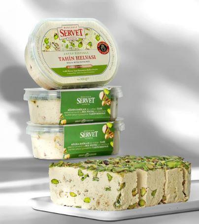 SERVET ANTEP FISTIKLI TAZE TAHİN HELVASI 400 GR