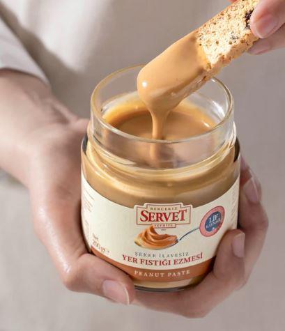 SERVET ŞEKERSİZ YER FISTIĞI EZMESİ 200 GR