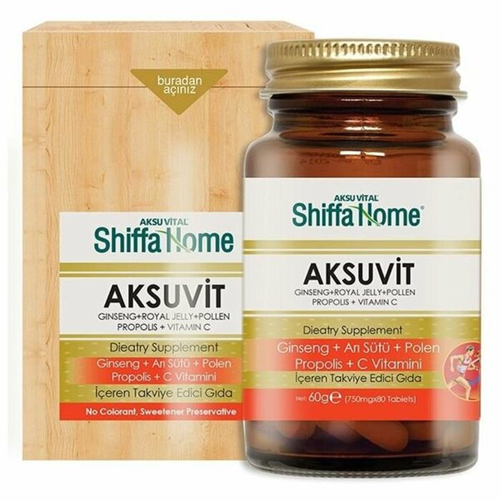 SHF AKSUVİT 80 Lİ TABLET