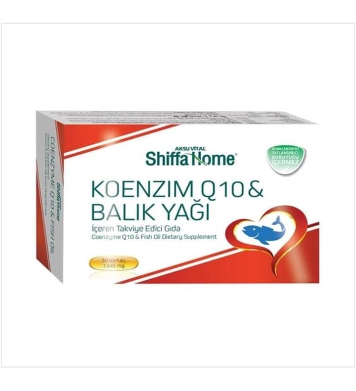SHF KOENZIM Q10&OMEGA3 30 SOFTJEL