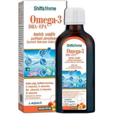 SHF ŞEFTALİ AROMALI OMEGA-3   100ML