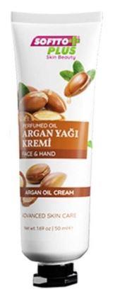 SOFTTO PLUS ARGAN YAĞLI EL YÜZ KREMİ 50 ML