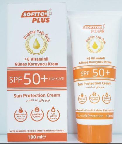 SOFTTO PLUS BUĞDAY ÖZLÜ GÜNEŞ KREMİ 100 ML
