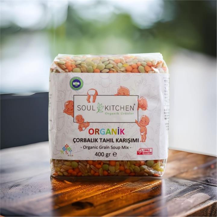 SOUL KITCHEN ORGANİK BEBEK ÇORBALIK TAHIL KARIŞIMI 400 GR