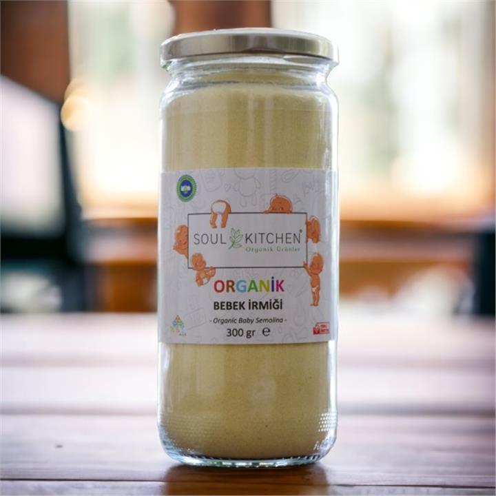 SOUL KITCHEN ORGANİK BEBEK İRMİĞİ 300 GR CAM