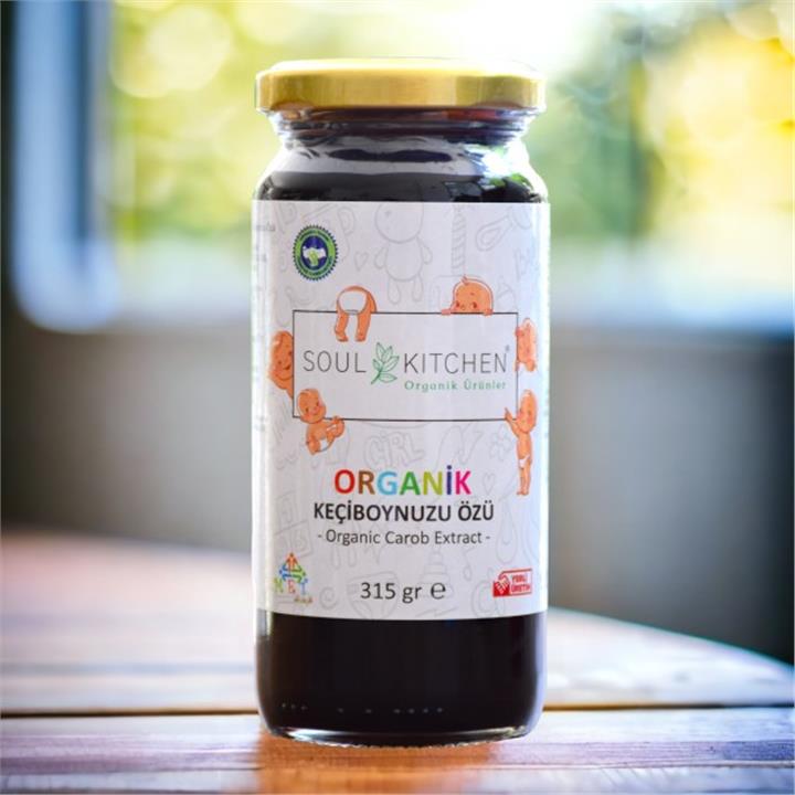 SOUL KITCHEN ORGANİK BEBEK KEÇİBOYNUZU ÖZÜ 315GR (SOĞUK SIKIM)(ŞEKER İLAVESİZ)