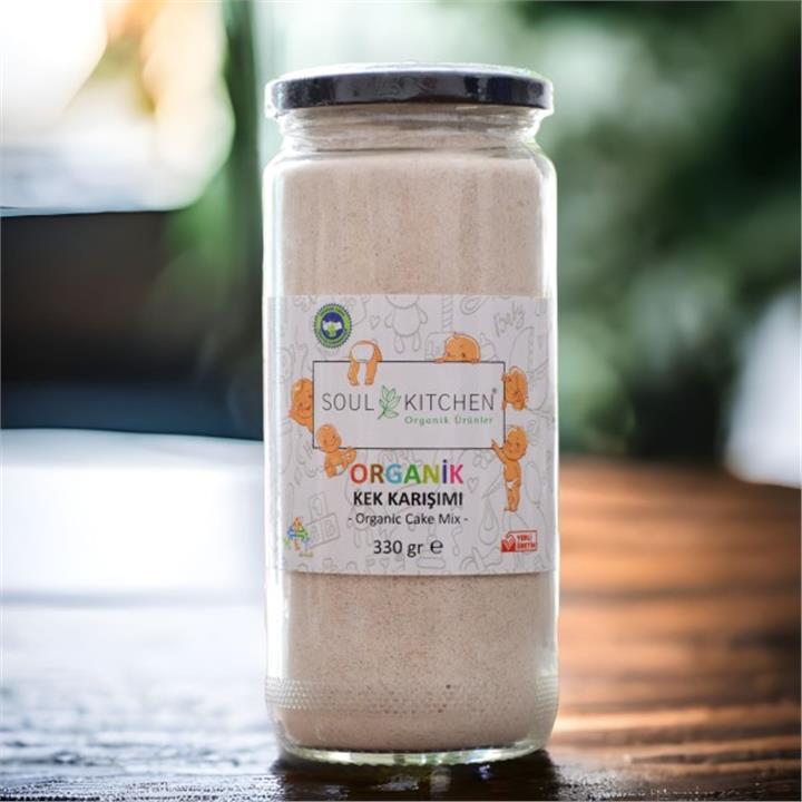SOUL KITCHEN ORGANİK BEBEK KEK KARIŞIMI 330GR - CAM
