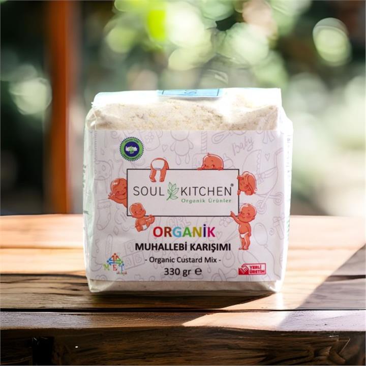 SOUL KITCHEN ORGANİK BEBEK MUHALLEBİ KARIŞIMI 330GR