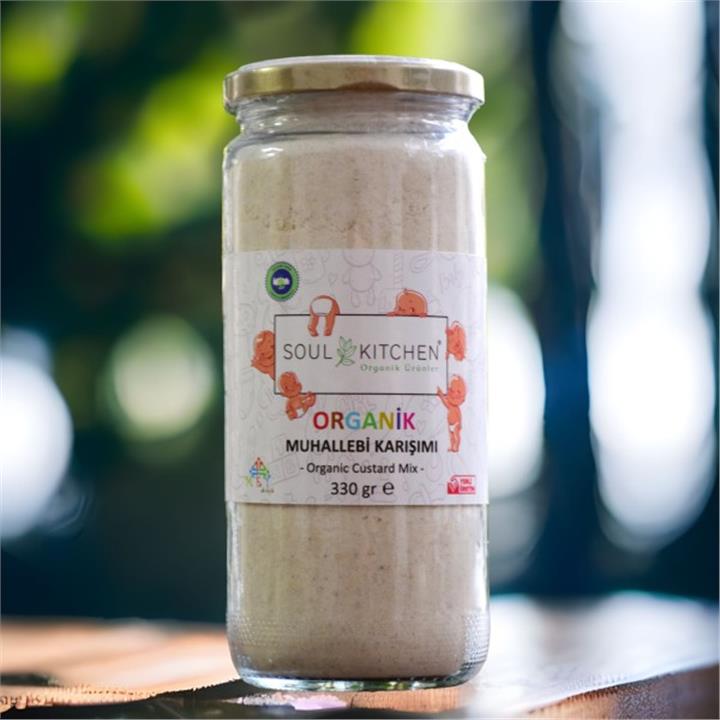 SOUL KITCHEN ORGANİK BEBEK MUHALLEBİ KARIŞIMI 330GR - CAM