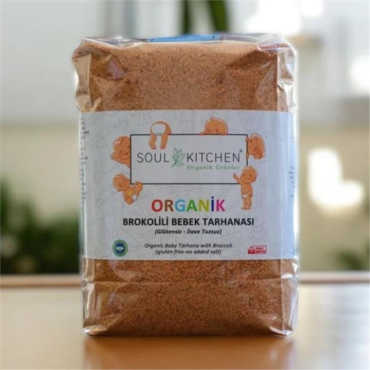 SOUL KITCHEN ORGANİK BROKOLİLİ BEBEK TARHANASI 500GR (GLÜTENSİZ)