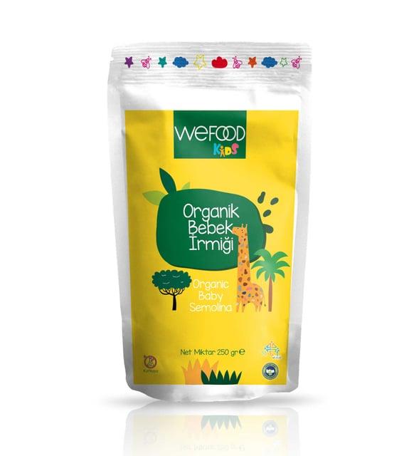 WEFOOD KİDS ORGANİK BEBEK İRMİĞİ 250 GR