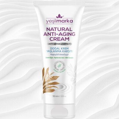 YEŞİLMARKA DOĞAL YAŞLANMA KARŞITI KREM 50 ML