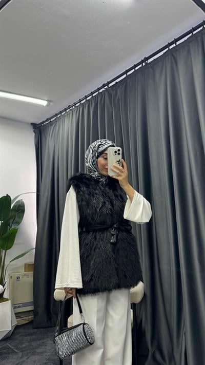 LOLİTA PELUŞ YELEK