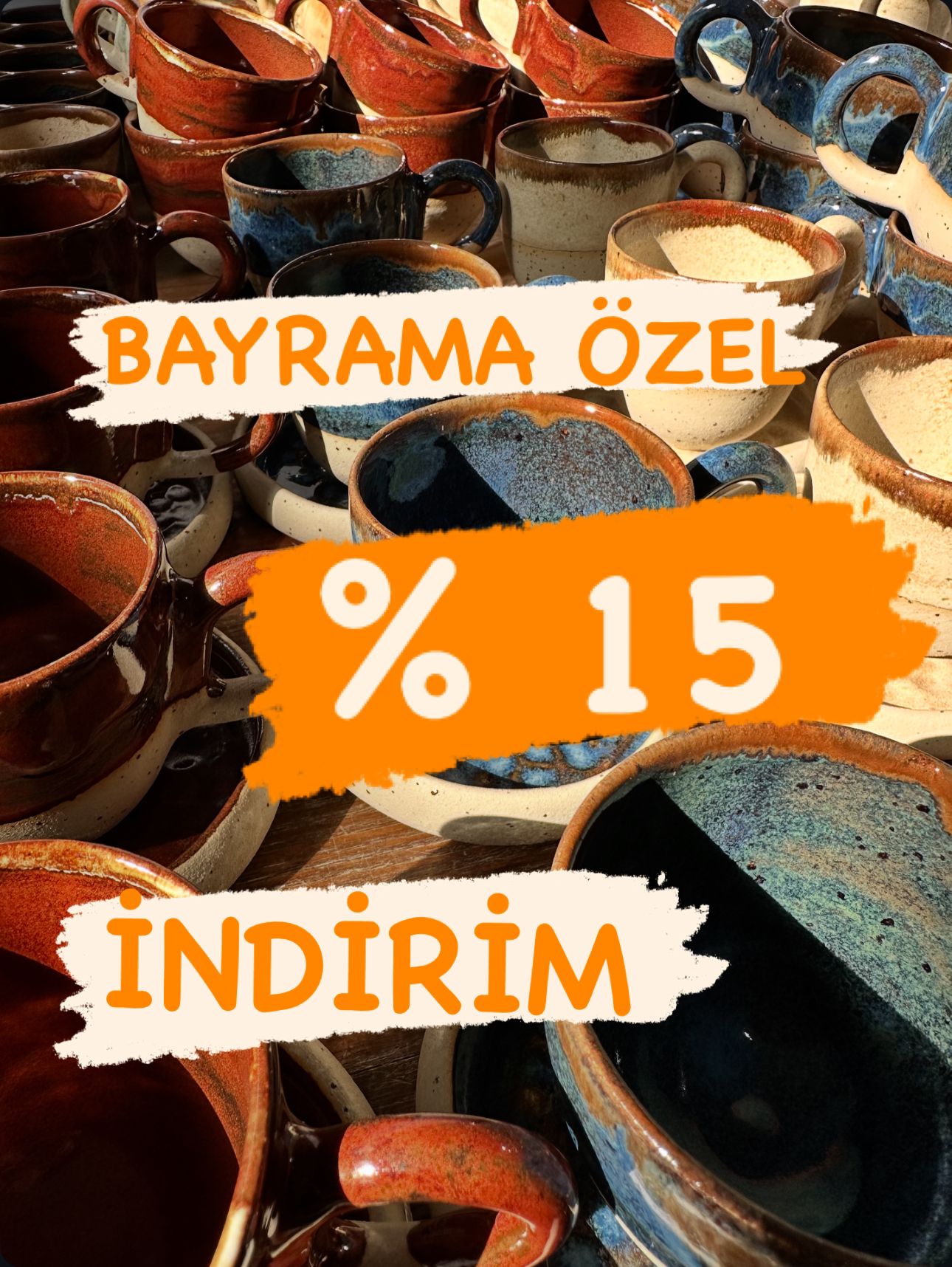 Bayrama Özel Tüm Ürünlerde %15 İndirim Sizi Bekliyor