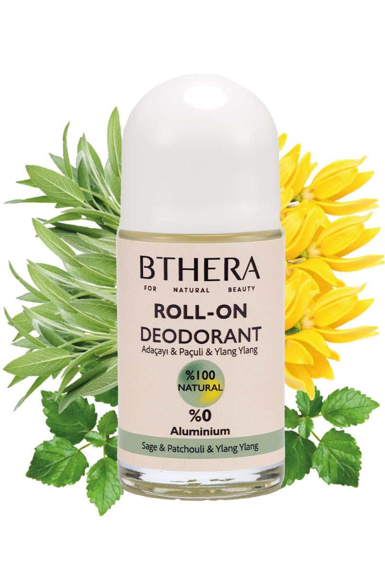 Doğal Roll-on Deodorant Adaçayı & Paçuli & Ylang Ylang