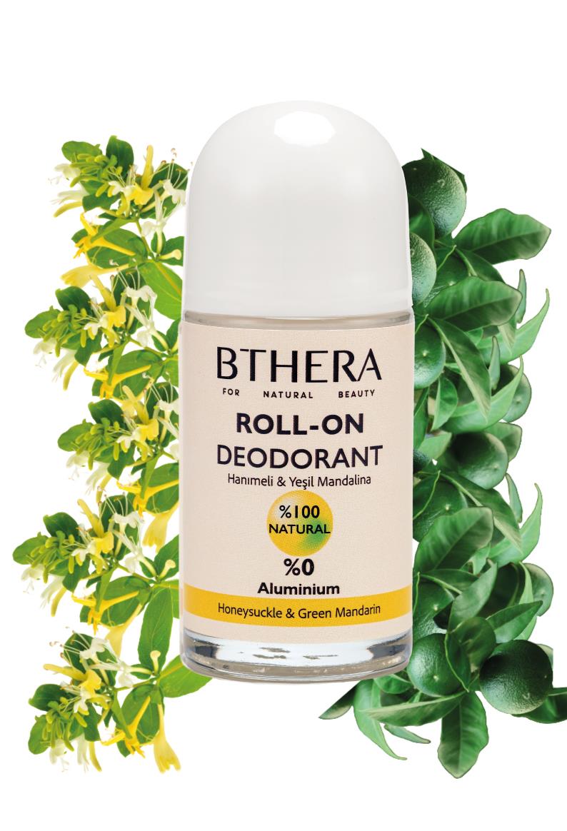 Doğal Roll-on Deodorant Hanımeli & Yeşil Mandalina