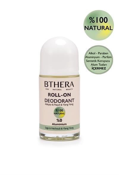 Doğal Roll-on Deodorant Adaçayı & Paçuli & Ylang Ylang