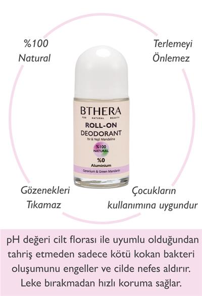 Doğal Roll-on Deodorant Itır & Yeşil Mandalina