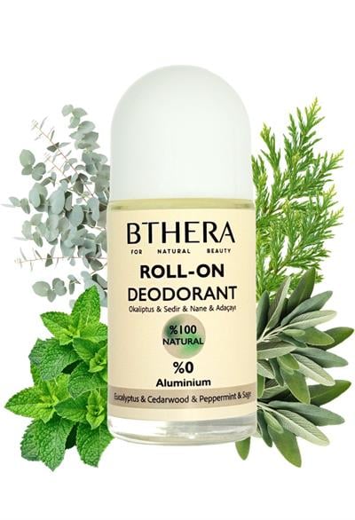 Doğal Roll-on Deodorant Okaliptus & Sedir & Nane & Adaçayı
