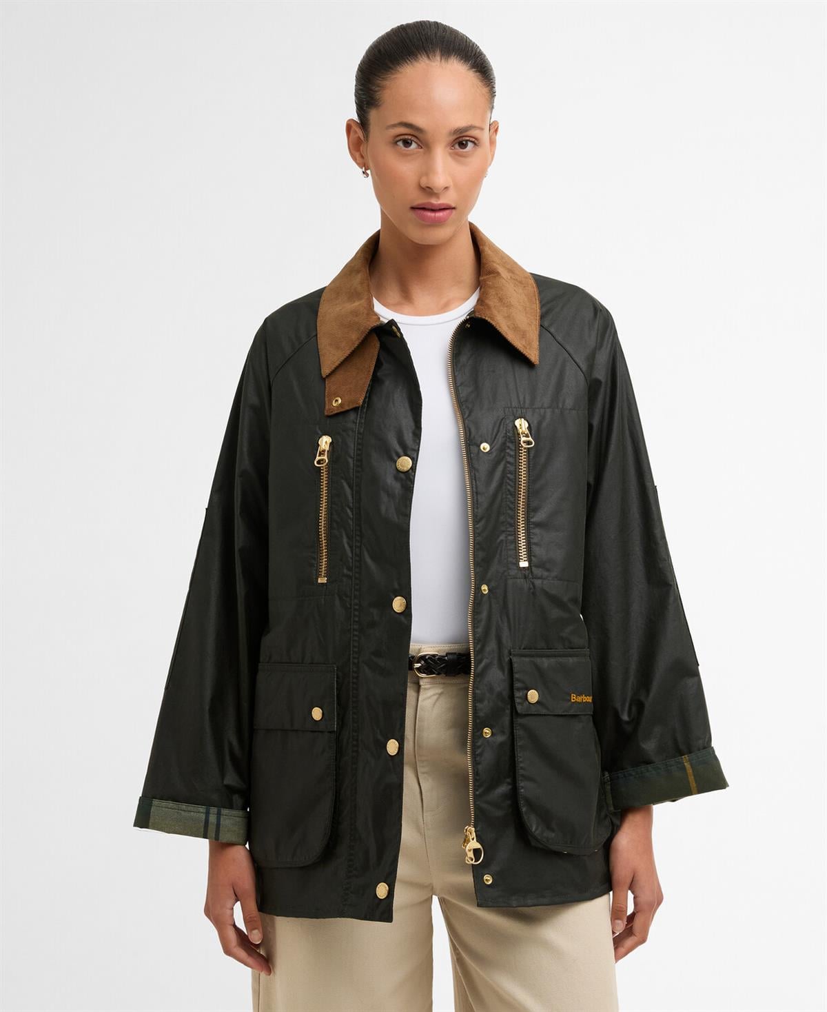 ジャケット・アウター Barbour oil jacket Barbour Argill Yağlı Ceket OL12 Fern-Ancient