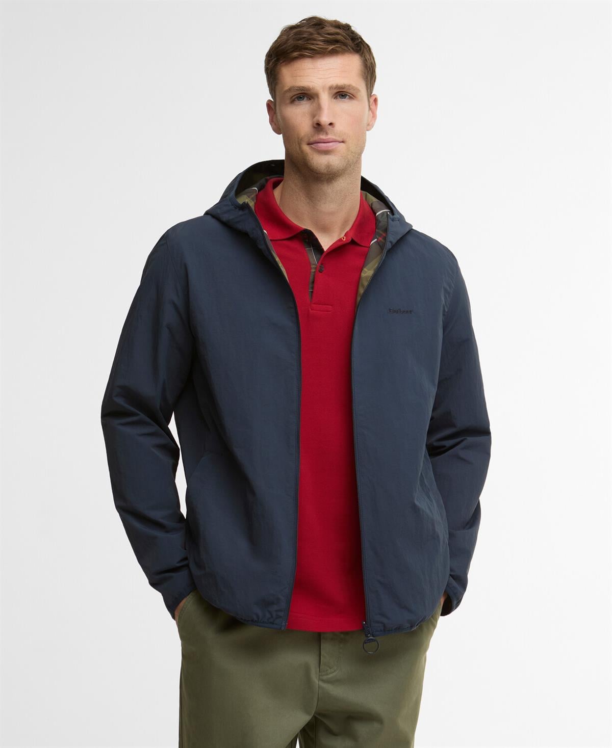 Barbour Reversible Kemble Showerproof Ceket NY71 Navy