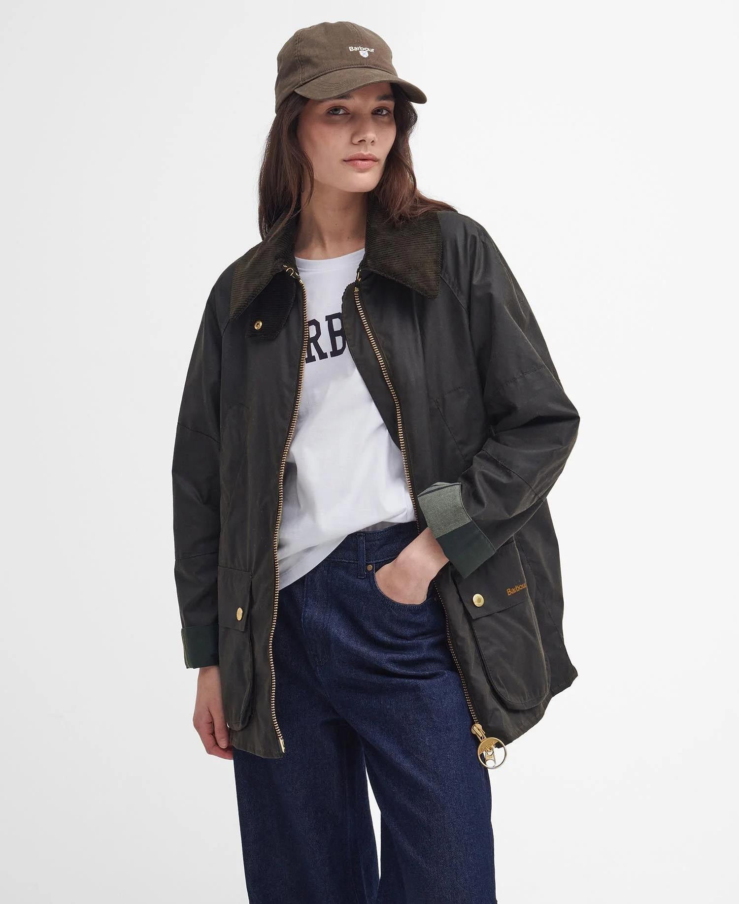 BarbourライダースジャケットXS barbour-allerston-yagli-ceket-