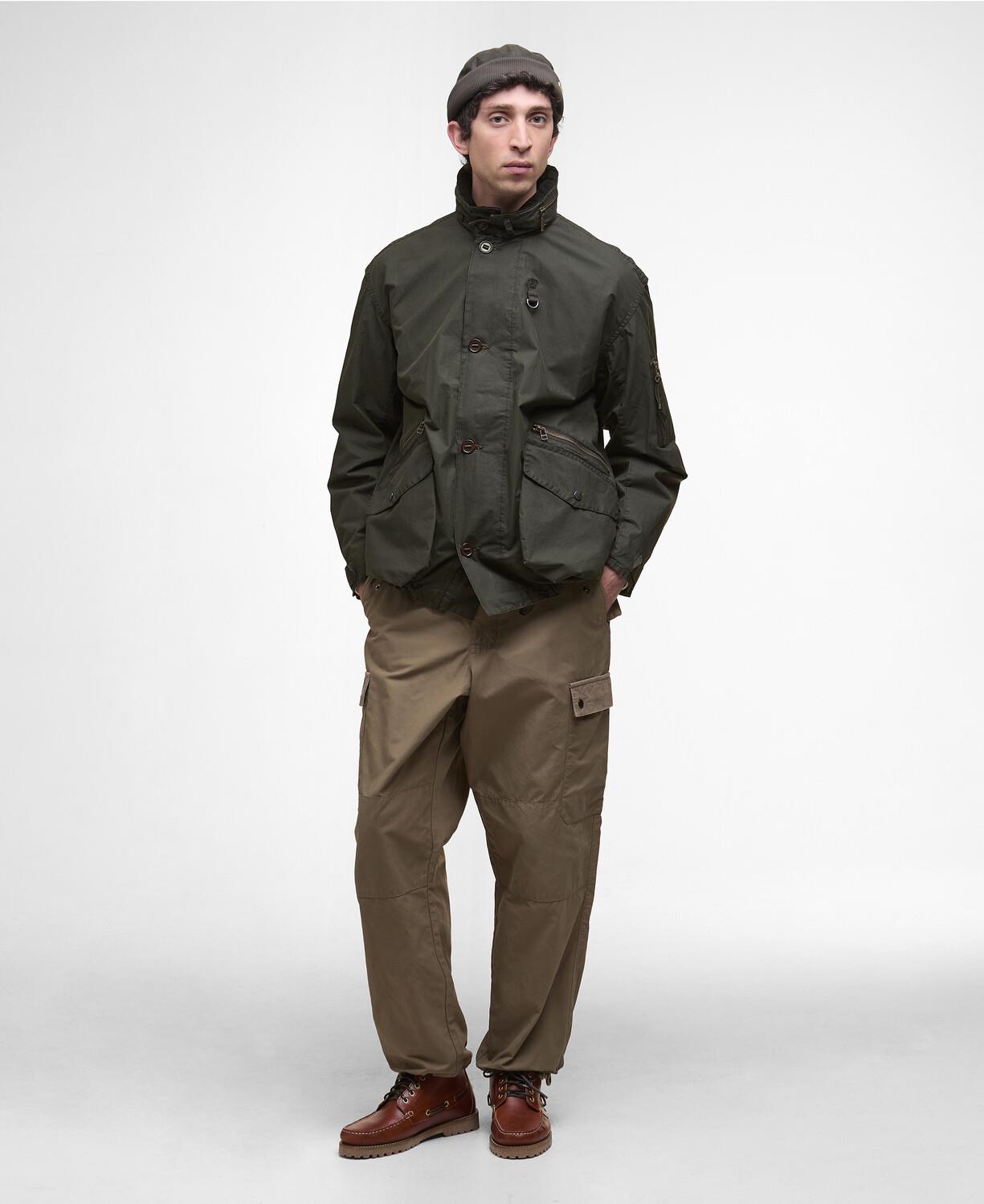 Barbour Arndale Showerproof Ceket GN71 Pigment Green-Breen