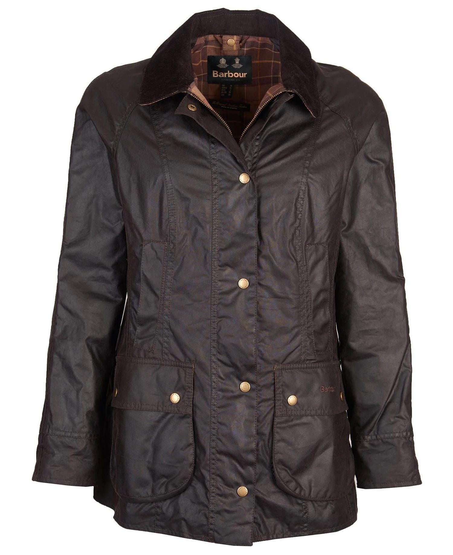 Barbour オイルジャケット Beadnell Barbour Beadnell Yağlı Ceket RU52 Rustic