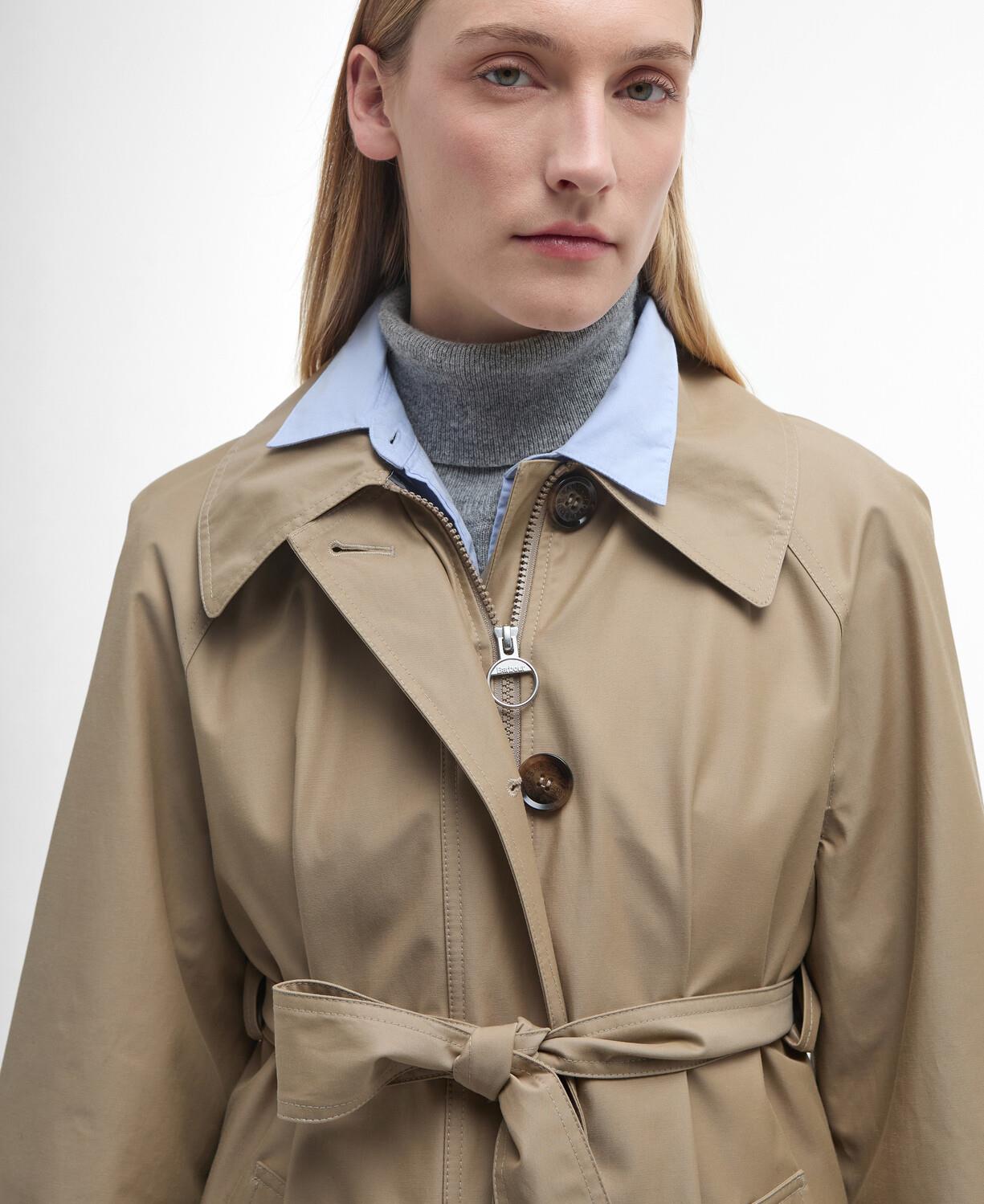 Barbour Beatrix Showerproof Ceket BE33 Light Trench