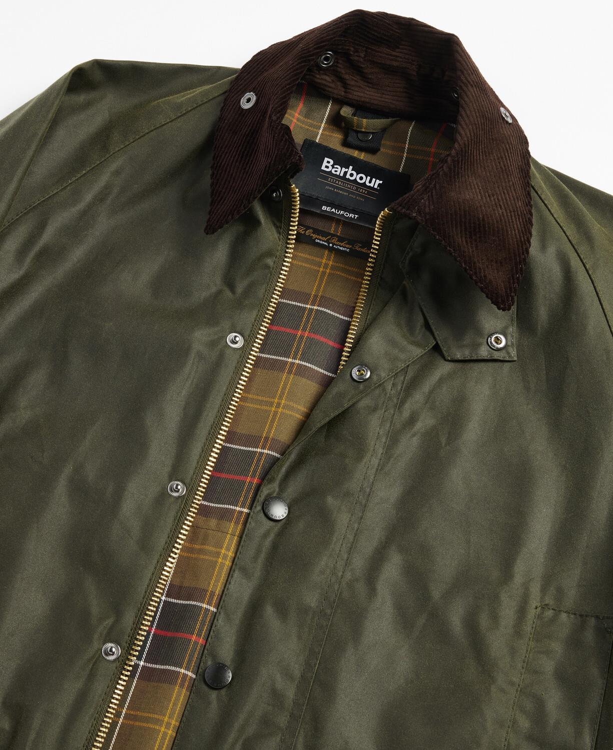 Barbour Beaufort Yağlı Ceket OL99 Archive Olive