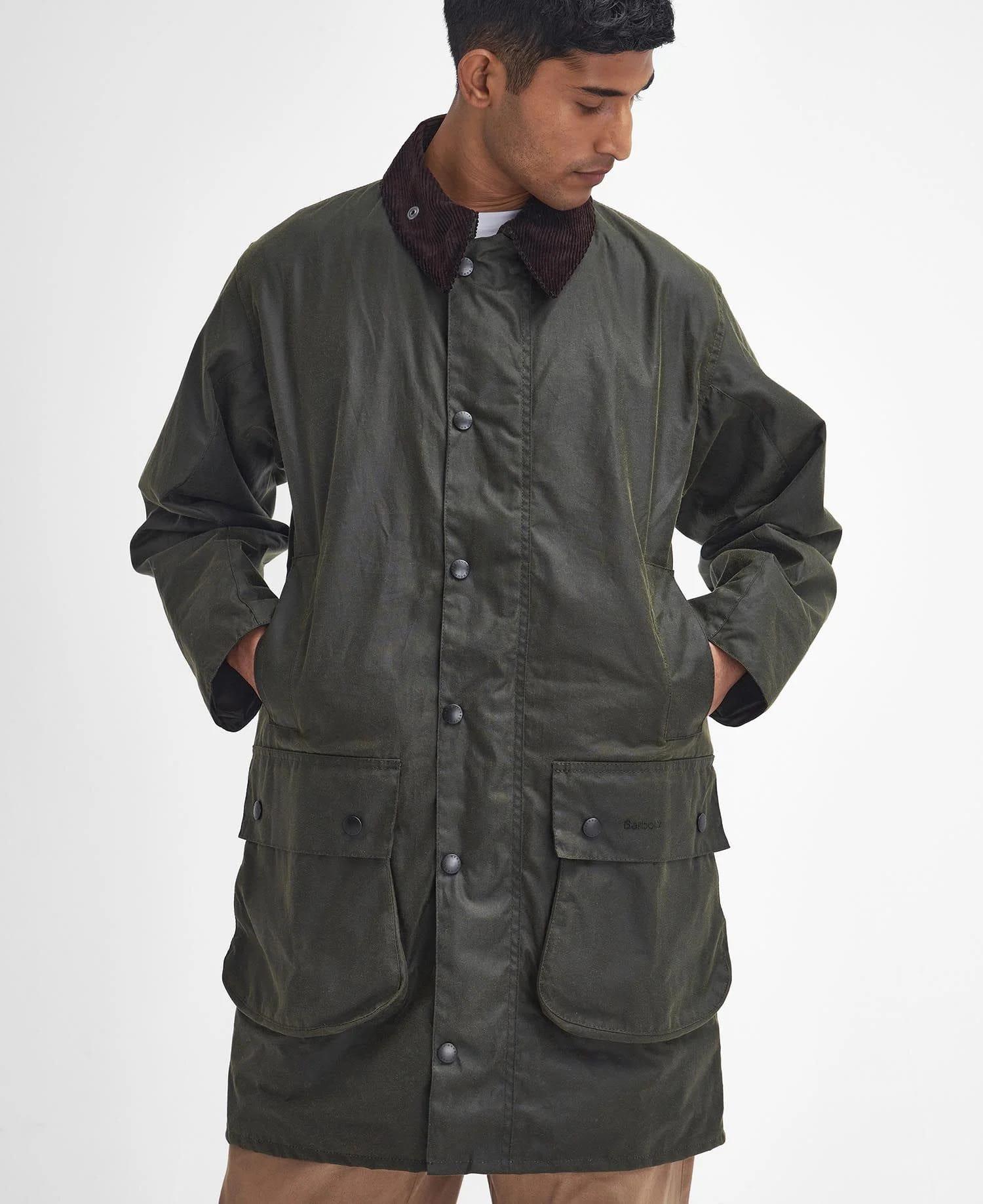 Barbour Border Yağlı Ceket OL99 Archive Olive