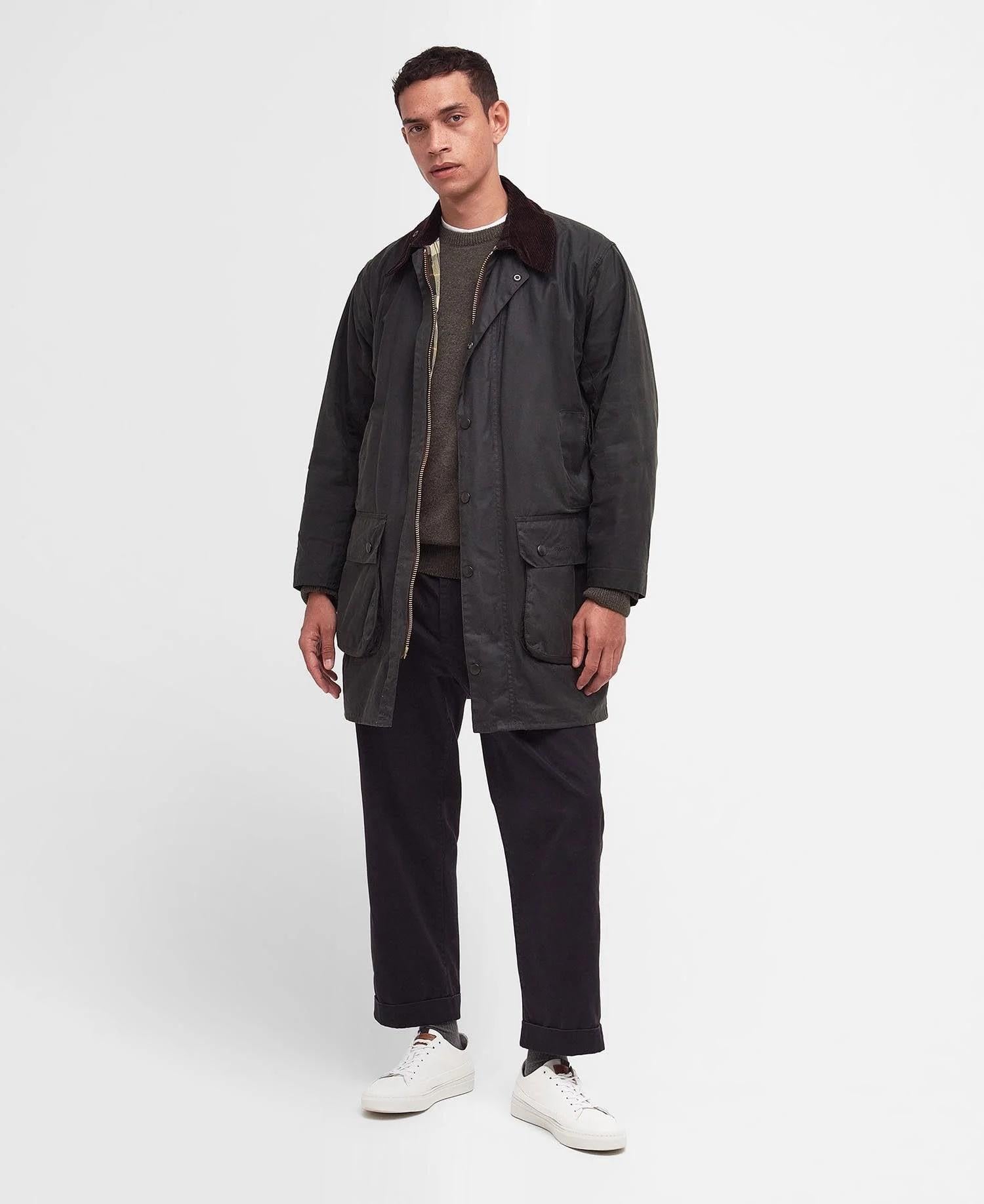 Barbour Border Yağlı Ceket SG91 Sage