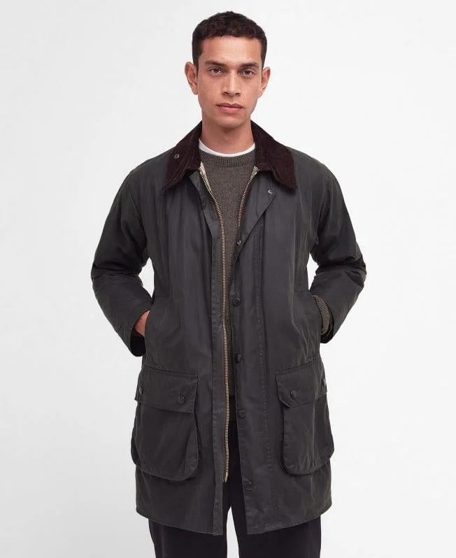 Barbour Border Yağlı Ceket SG91 Sage