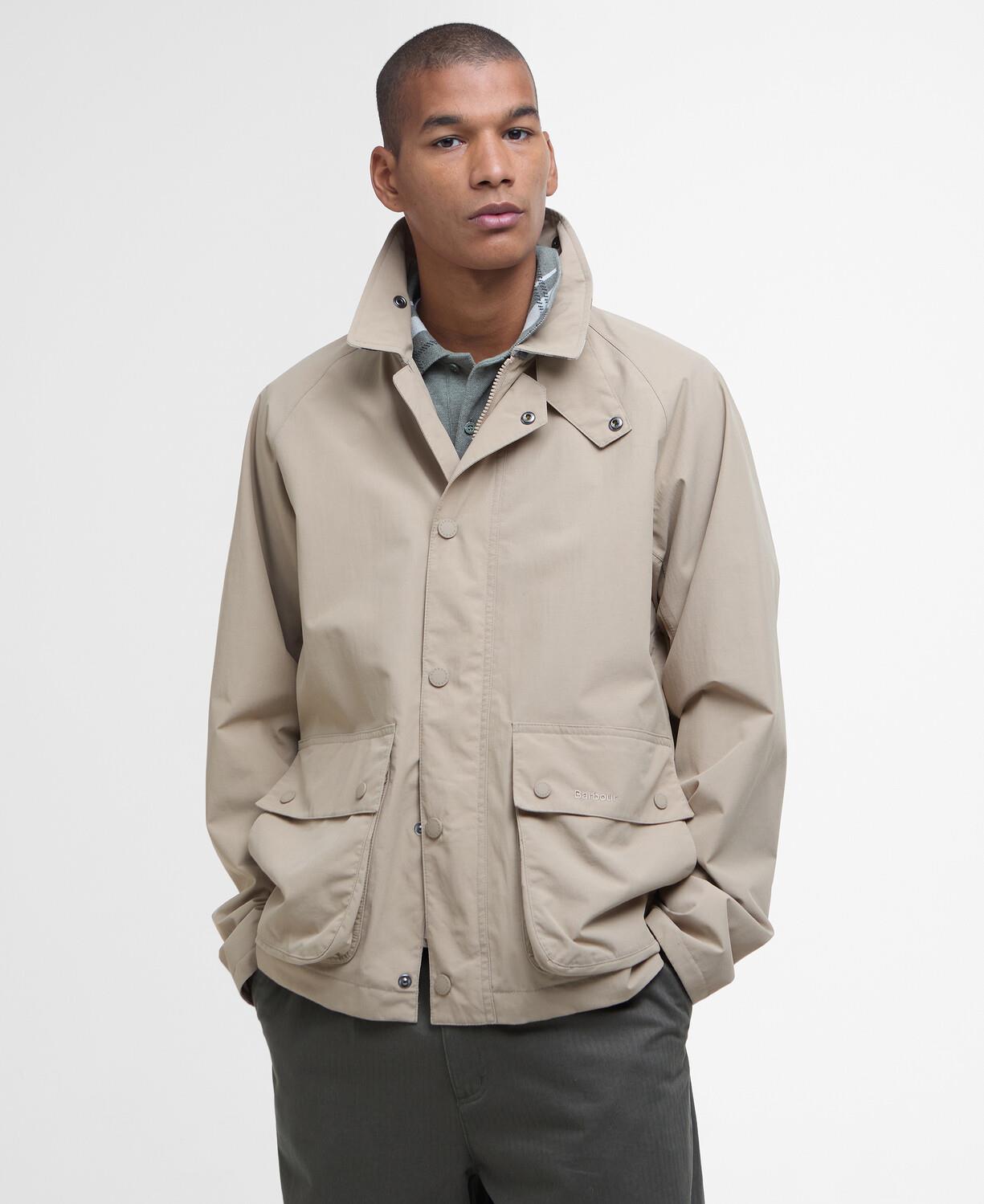 Barbour ベージュ ジャケット Mサイズ barbour-broadale-waterproof-