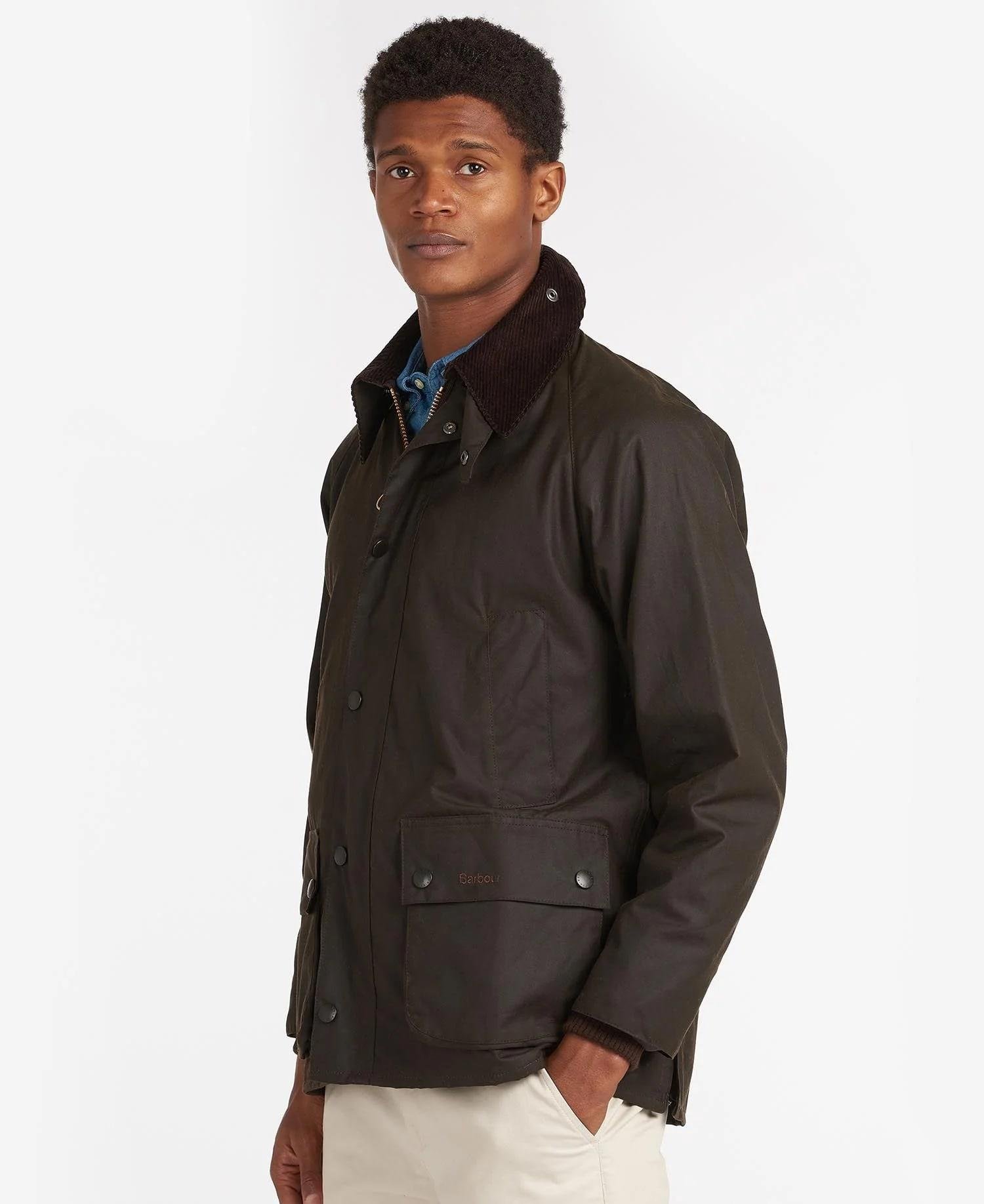 Barbour Classic Bedale Unisex Yağlı Ceket OL71 Olive