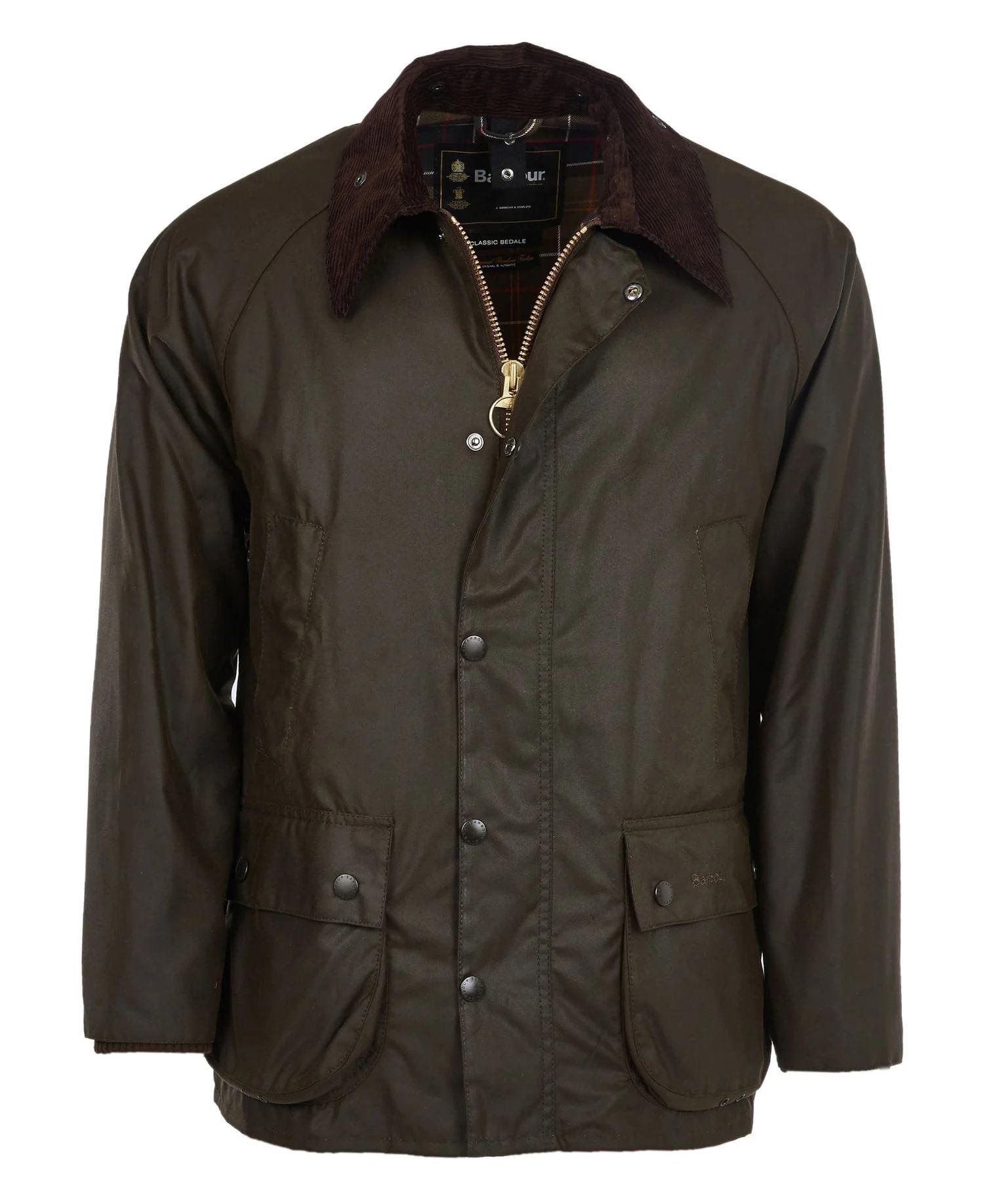 Barbour Classic Bedale Unisex Yağlı Ceket OL71 Olive